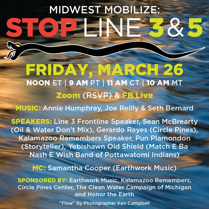 Midwest Mobilize: Stop Line 3 & 5 Friday, March 26 @ noon ET