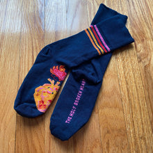 Load image into Gallery viewer, Sari Brown - Holy Broken Heart Socks