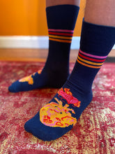 Load image into Gallery viewer, Sari Brown - Holy Broken Heart Socks