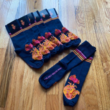 Load image into Gallery viewer, Sari Brown - Holy Broken Heart Socks